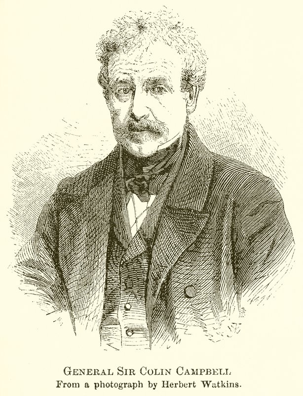 Generał Sir Colin Campbell autorstwa English School