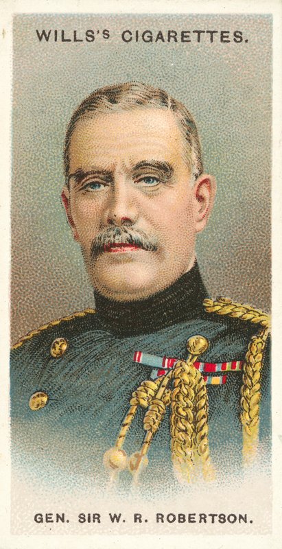 Generał Sir WR Robertson (chromolitho) autorstwa English School