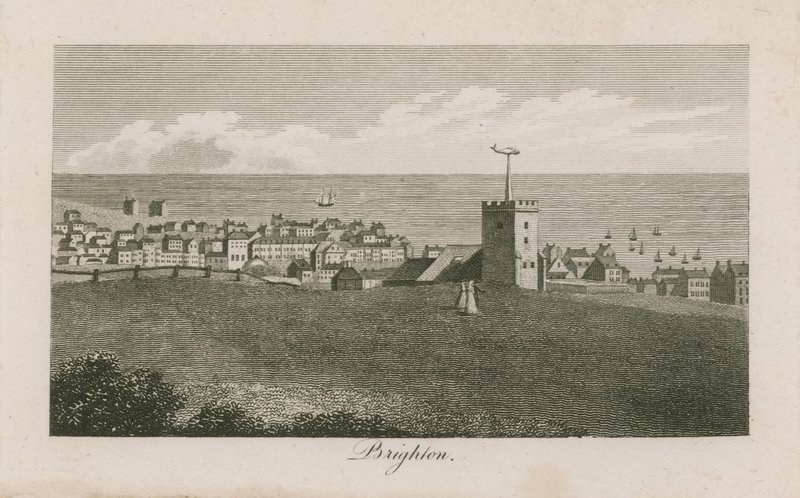 Widok ogólny Brighton autorstwa English School