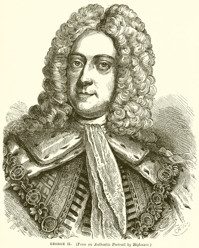 Jerzy II autorstwa English School