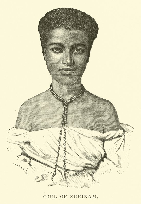 Dziewczyna z Surinamu autorstwa English School