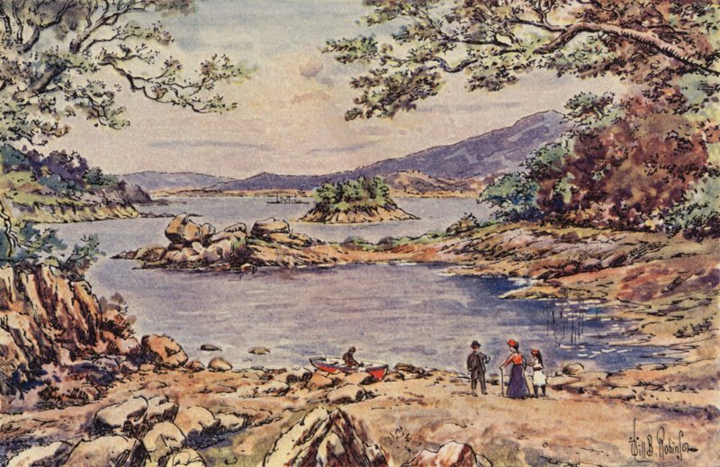 Glengariff (kolor lito) autorstwa English School