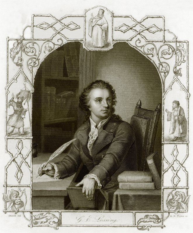 Gotthold Ephraim Lessing autorstwa English School