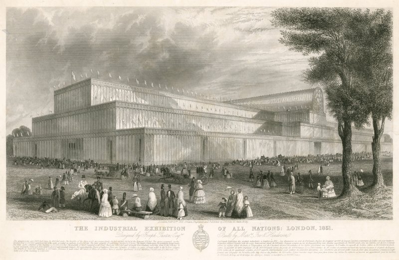 Wielka Wystawa, 1851 autorstwa English School