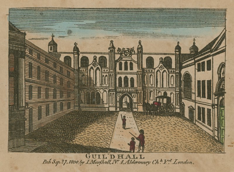 Guildhall, Londyn autorstwa English School