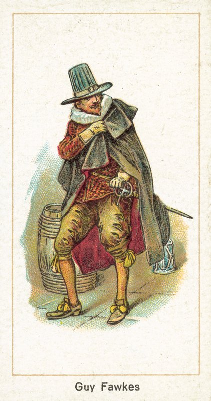Guy Fawkes (chromolitho) autorstwa English School