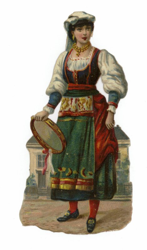 Kostium cygański autorstwa English School