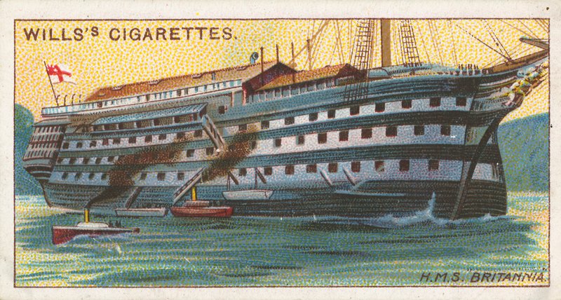 H.M.S. „Brytania” autorstwa English School