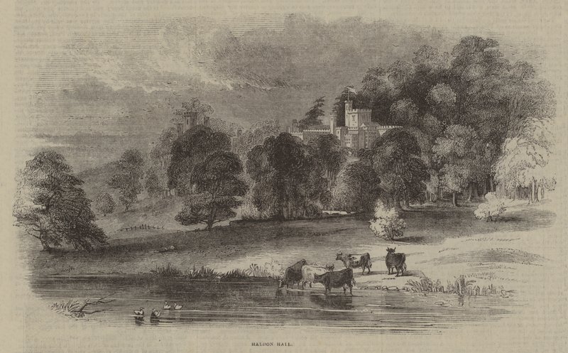 Haddon Hall autorstwa English School