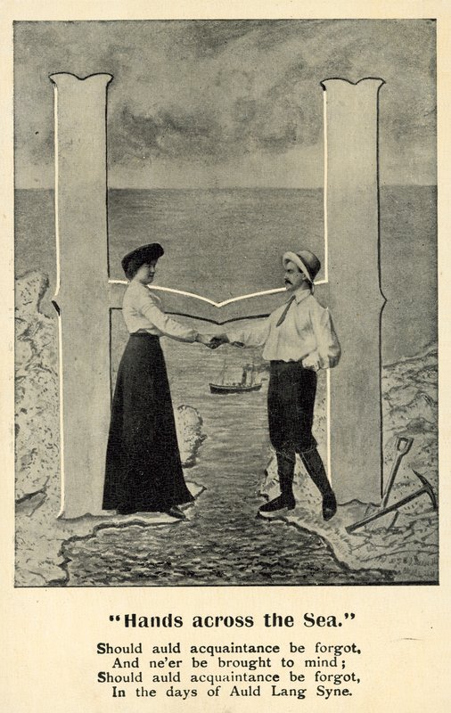 Ręce za morzem (lito) autorstwa English School