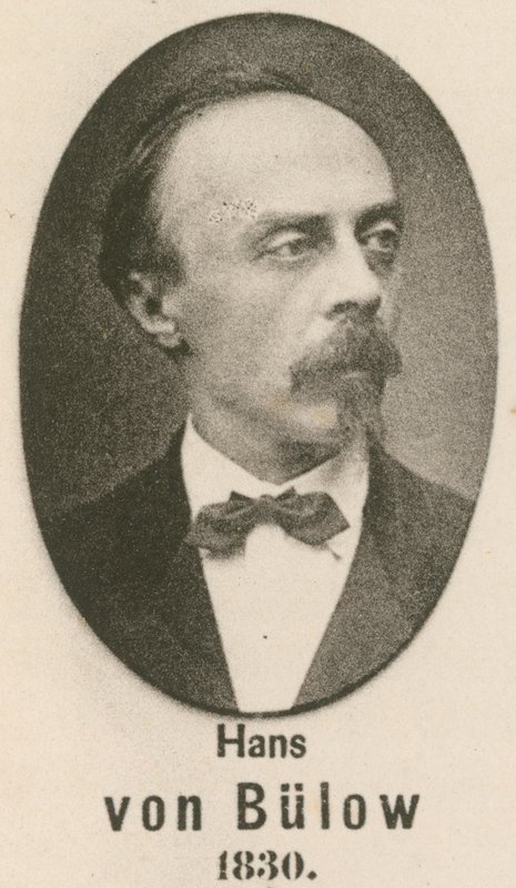 Hans von Bulow (grafika) autorstwa English School