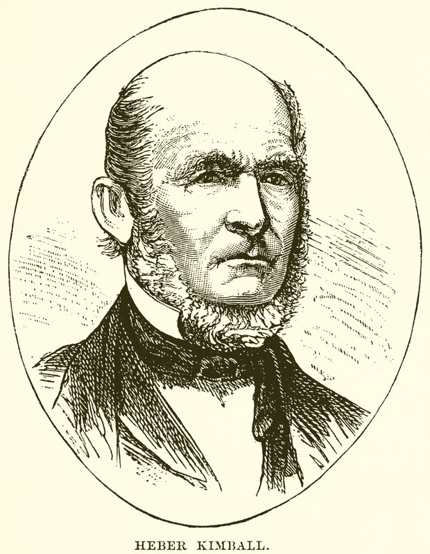Heber Kimball autorstwa English School