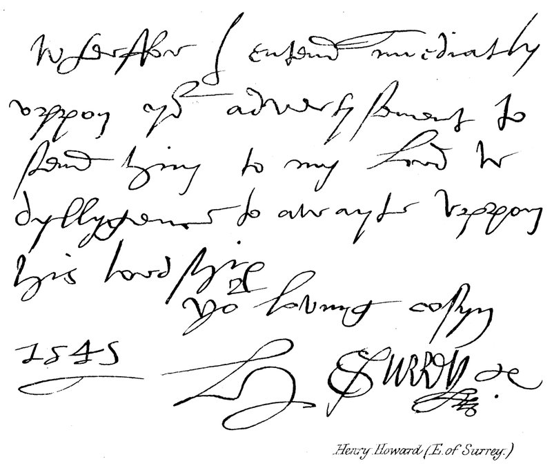 Henry Howard (E of Surrey) autorstwa English School