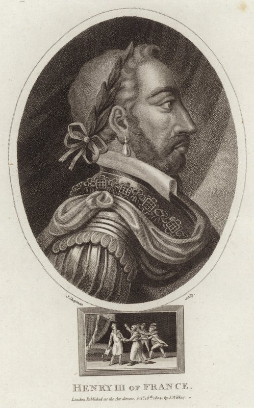 Henryk III Francji autorstwa English School