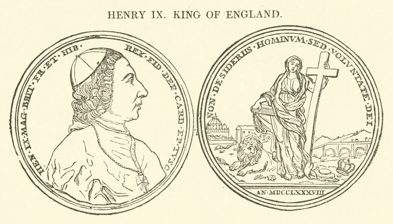 Henryk IX, król Anglii (grafika) autorstwa English School