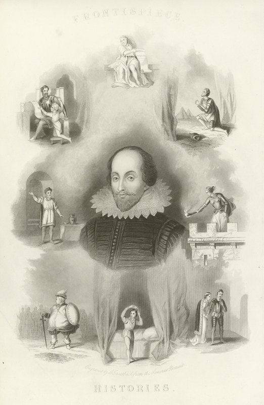 Historie Williama Szekspira autorstwa English School