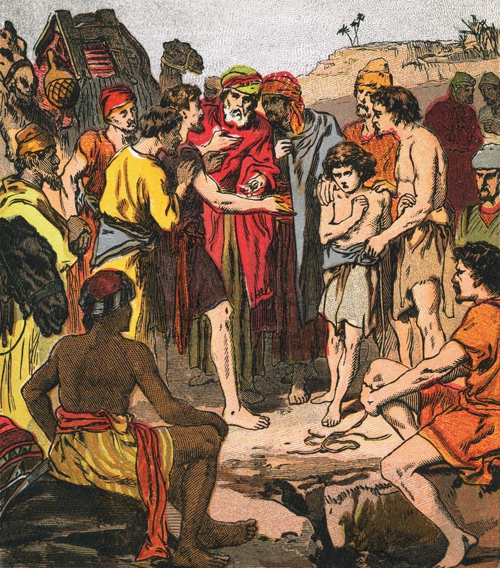 Historia Józefa autorstwa English School
