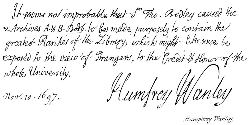 Humphrey Wanley autorstwa English School