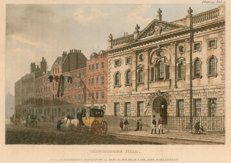 Ironmongers Hall, Londyn autorstwa English School
