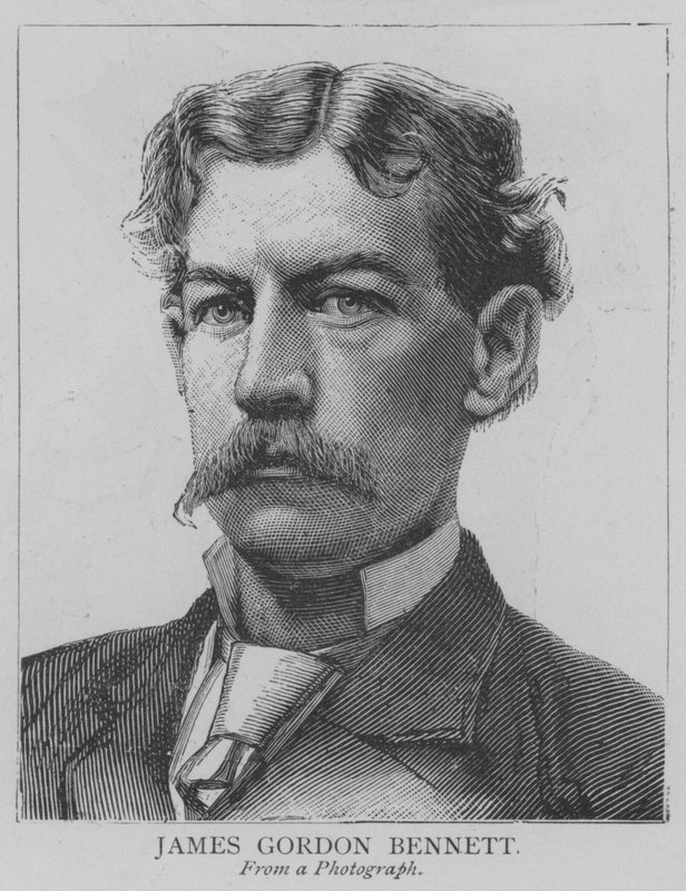 James Gordon Bennett (Grawerowanie) autorstwa English School