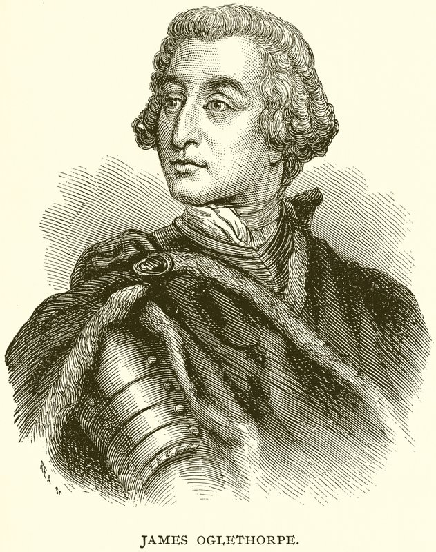 James Oglethorpe autorstwa English School