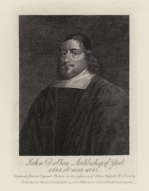 John Dolben (grafika) autorstwa English School
