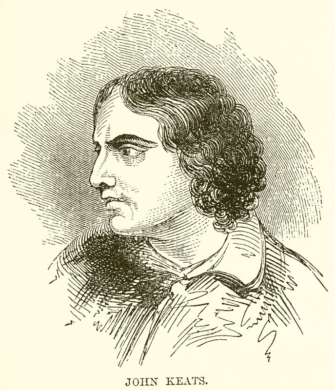 John Keats autorstwa English School