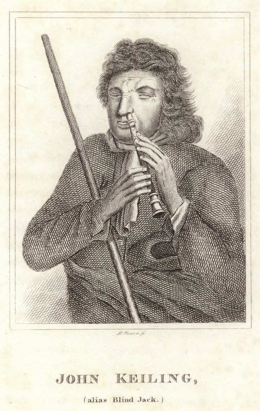 John Keiling, alias Blind Jack autorstwa English School