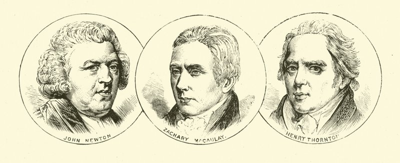 Johna Newtona; Zachary Macaulay; Henry Thornton autorstwa English School