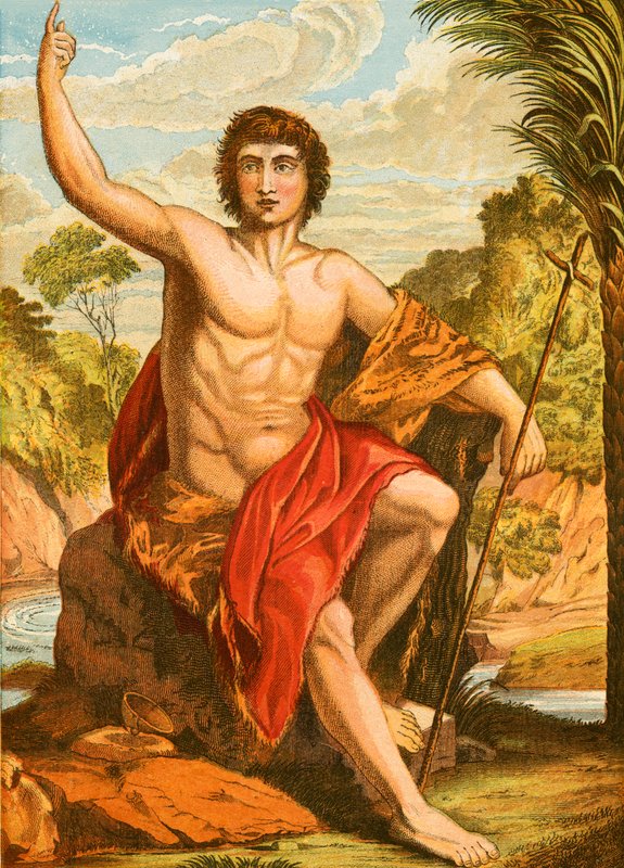 Jan Chrzciciel autorstwa English School