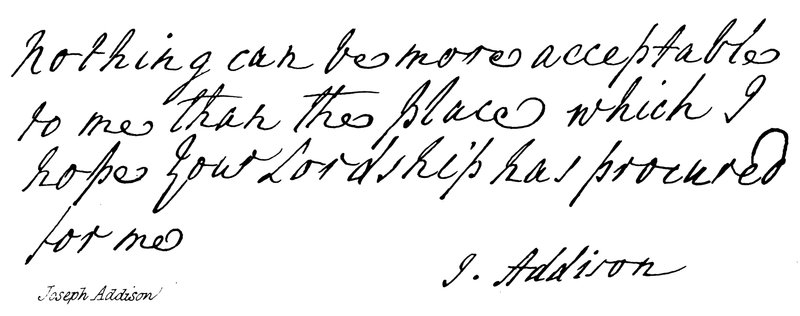 Józefa Addisona autorstwa English School