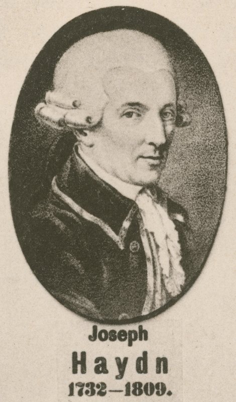 Joseph Haydn (Grawerowanie) autorstwa English School