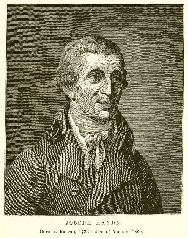 Józef Haydn autorstwa English School