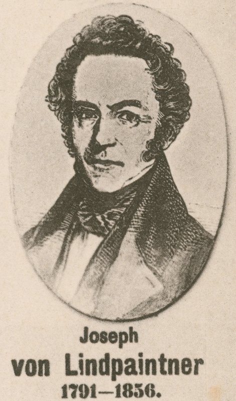 Joseph von Lindpaintner (grafika) autorstwa English School
