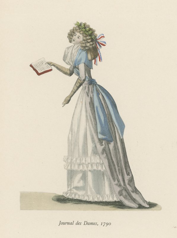 Dziennik damski, 1790 autorstwa English School