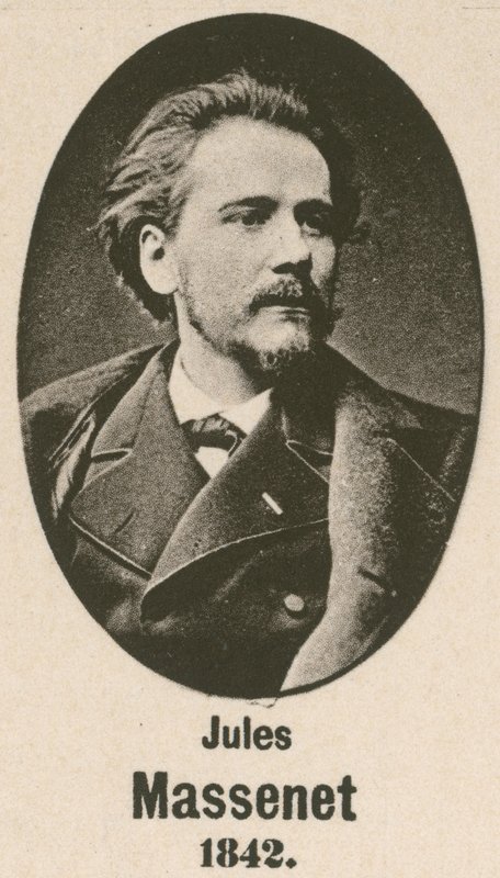 Jules Massenet (grawerunek) autorstwa English School