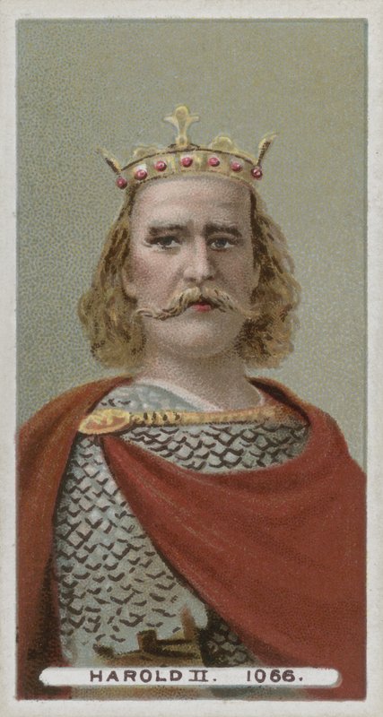 Król Harold II autorstwa English School