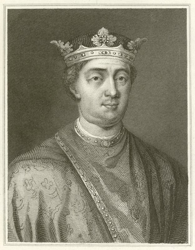 Król Henryk II (grafika) autorstwa English School