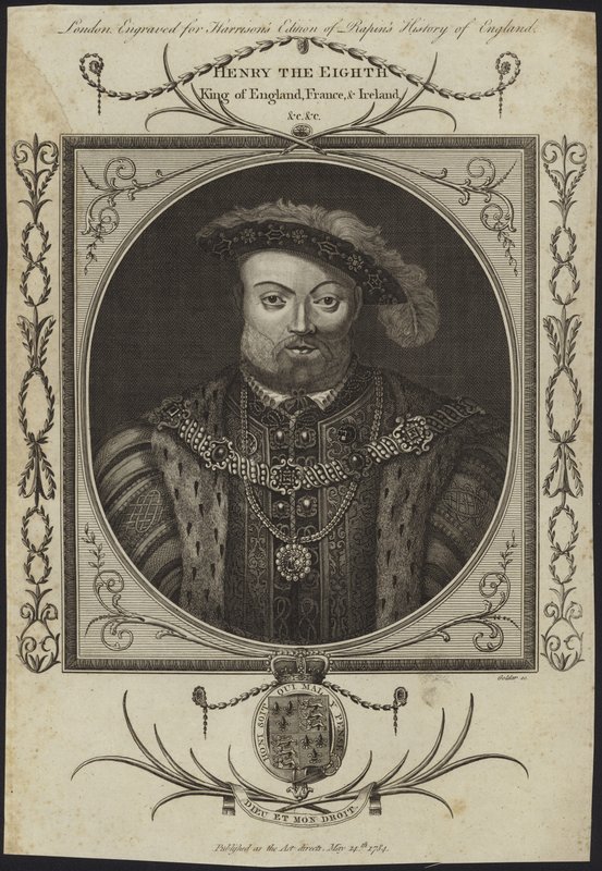Król Henryk VIII z Anglii autorstwa English School