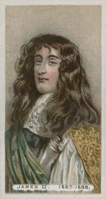Król Jakub II autorstwa English School