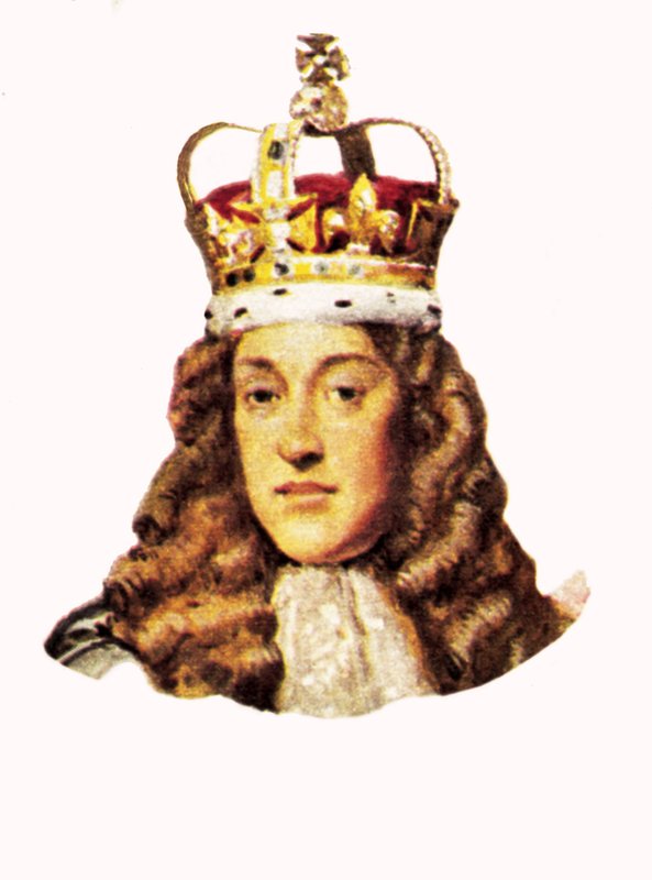 Król Jakub II autorstwa English School