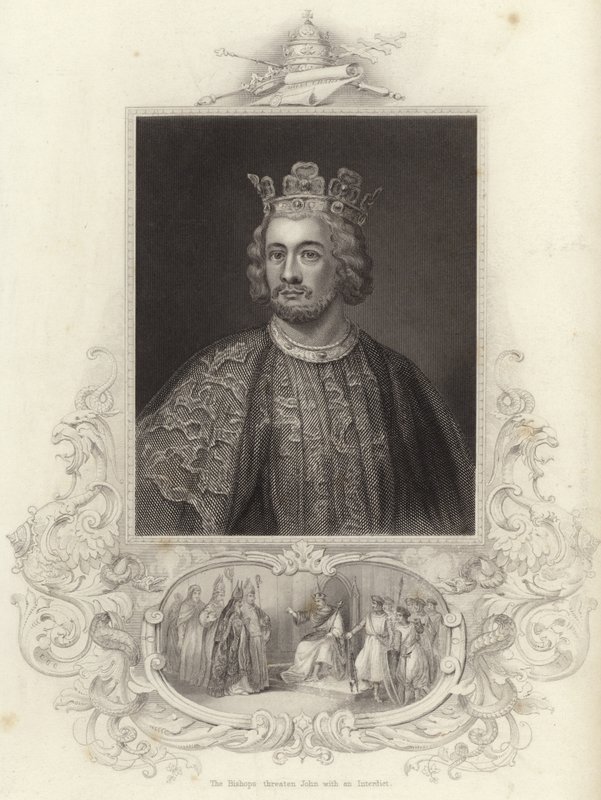 Król Jan Anglii autorstwa English School