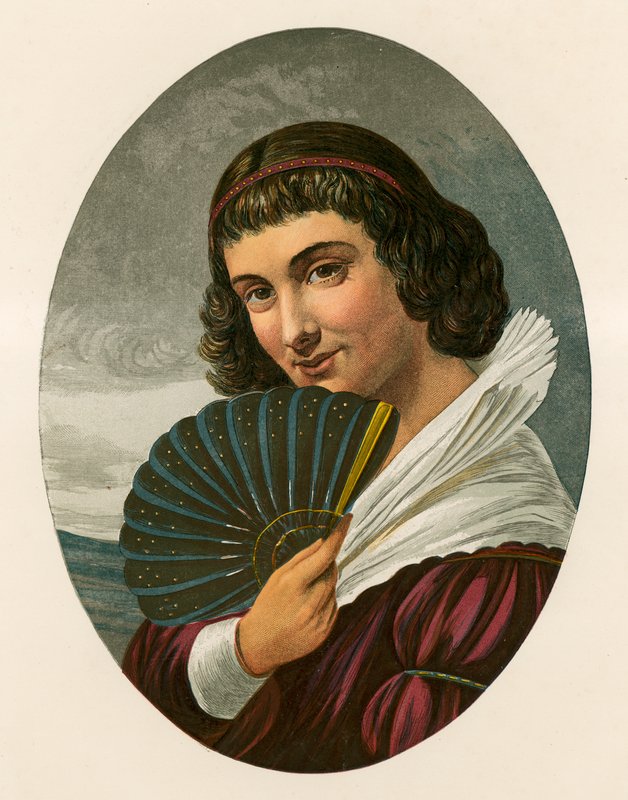 Córka Lady Feigning autorstwa English School