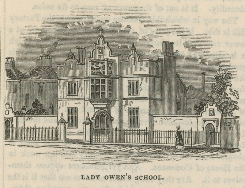 Szkoła Lady Owens w Islington autorstwa English School