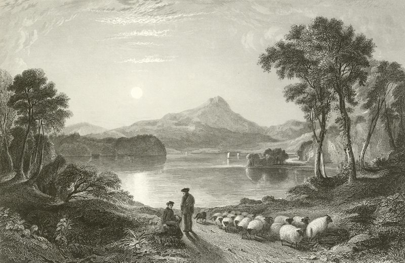 Loch Ard autorstwa English School