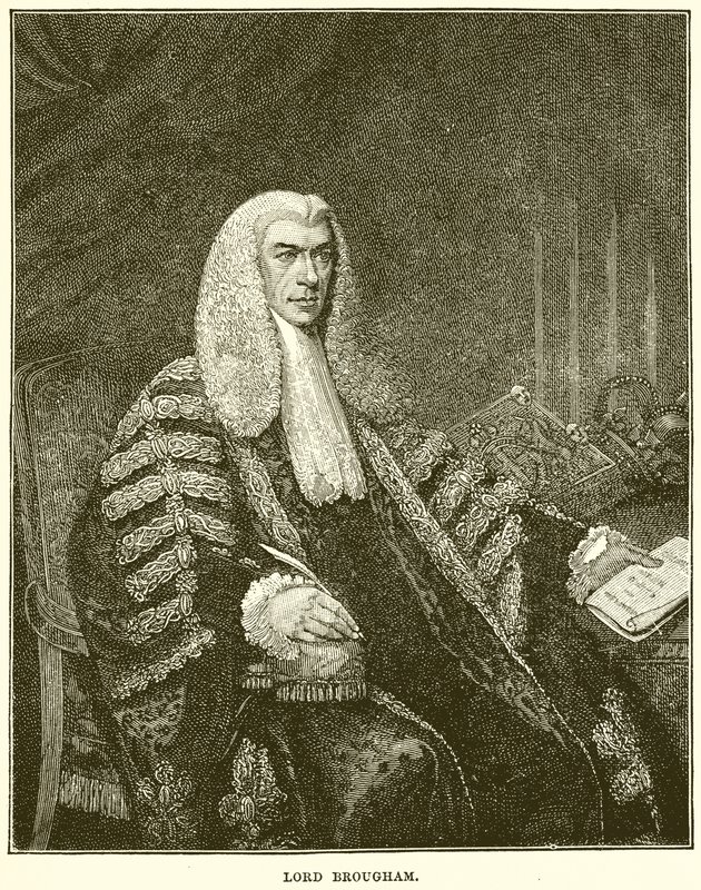 Lord Brougham autorstwa English School