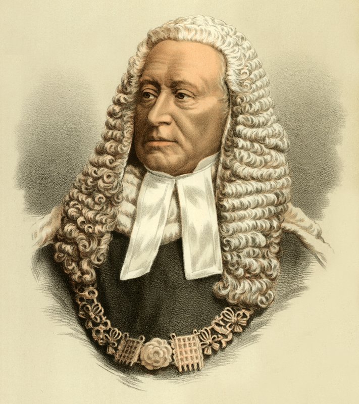 Lord Chief Justice Cockburn autorstwa English School