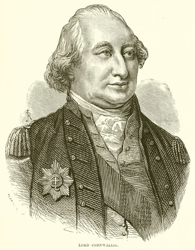 Lord Kornwalia autorstwa English School