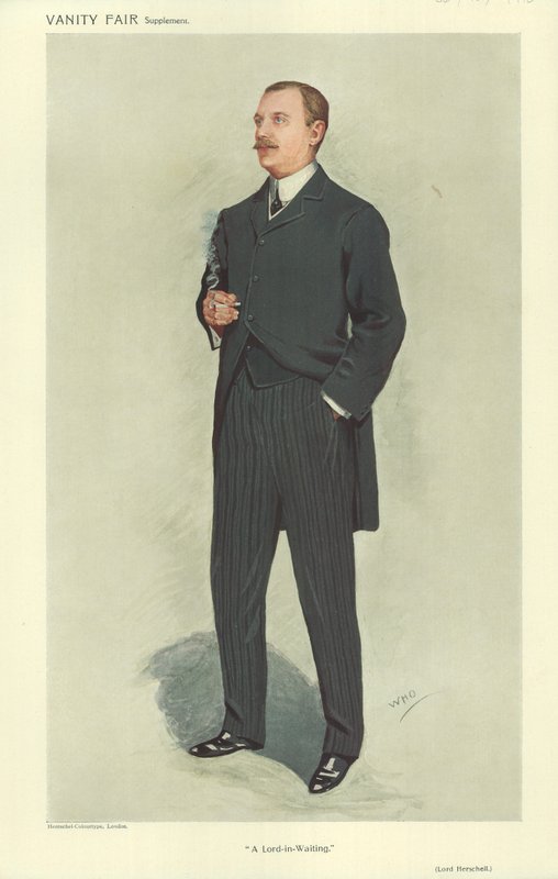 Lord Herschell autorstwa English School