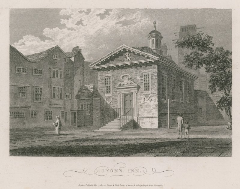 Lyons Inn, Londyn autorstwa English School